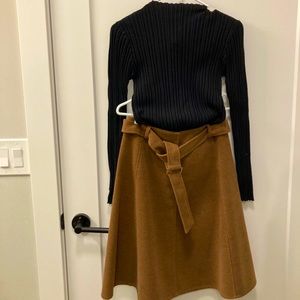 Sweater + winter skirt set